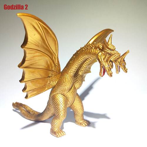 正品超大号儿玩哥斯拉摆件搪胶手办影Godz具illa科幻视怪兽动漫童