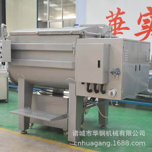 工厂用大型拌馅机 双绞龙肉馅真空拌馅机1200型厂家