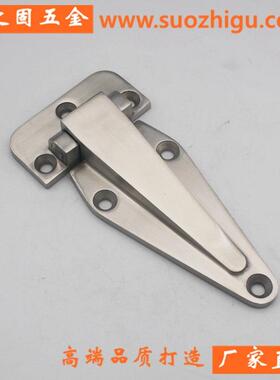 AS91不锈钢合页烤箱海鲜柜蒸饭柜直角限位合页90度开门铰链