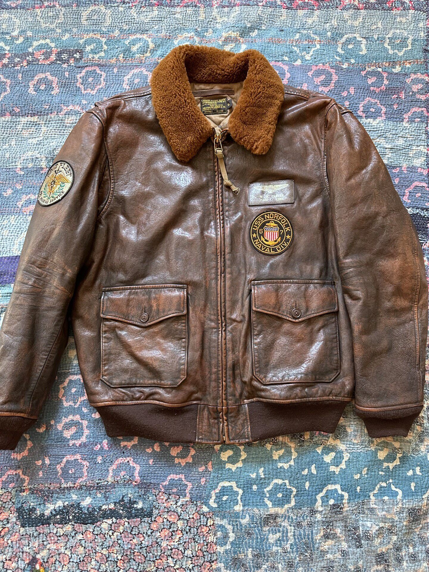 Polo Ralph Lauren RRL G1 Leather Jacket
