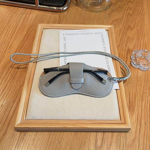 眼镜包便携ins眼镜盒抗压太阳墨镜收纳袋男女近视眼镜保护套挂脖