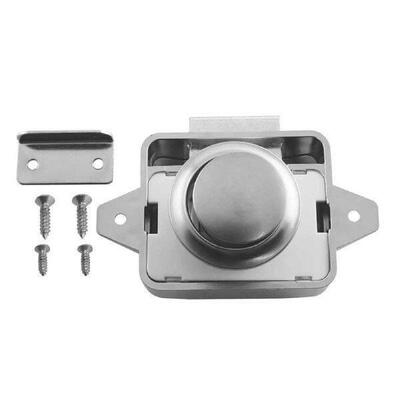 26mm Push Button Latch Cabinet Door Catch Keyless Cupboard