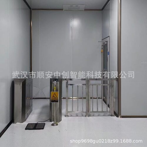 武汉无尘车间ESD防静电门禁翼闸人行通道闸双脚人体综合测试仪