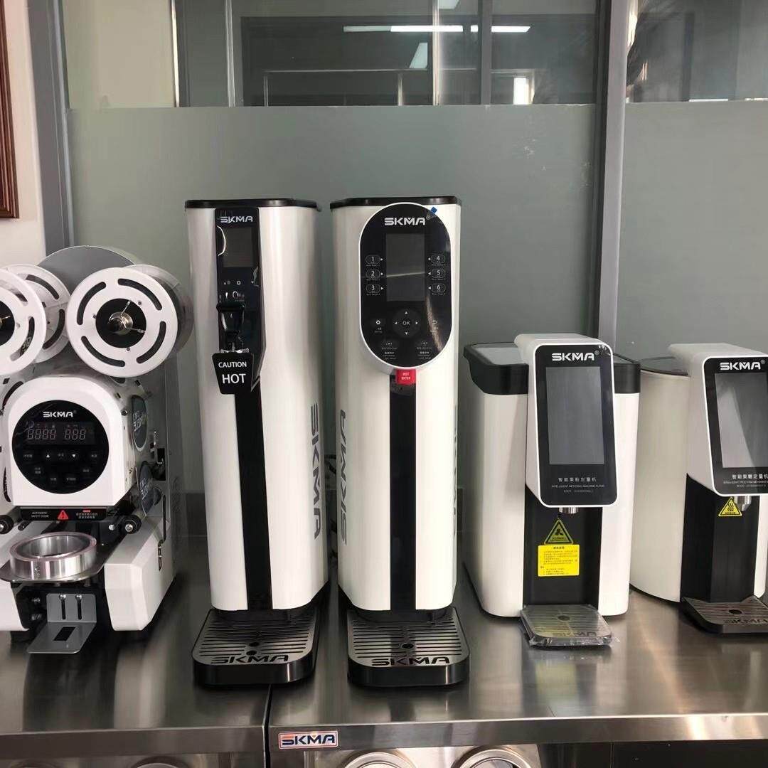 锡可玛S1台式果糖定量机触摸屏智能糖浆奶茶设备可视化大屏幕