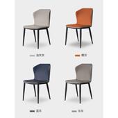 简约亮光岩板餐桌正方形小户型家用北欧休闲洽谈桌设计师方桌