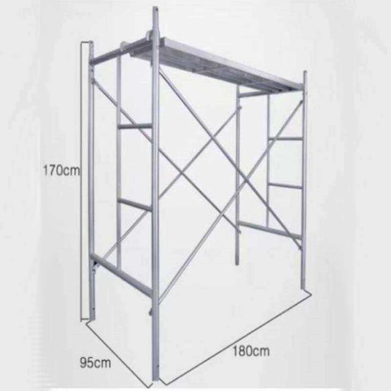 建筑工地装修脚手架门式脚手架移动脚手架加厚梯形脚手架