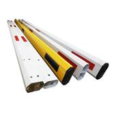 停车场道闸杆八角杆小区门直杆栅栏杆禁起落杆铝合金门卫拦车栏杆