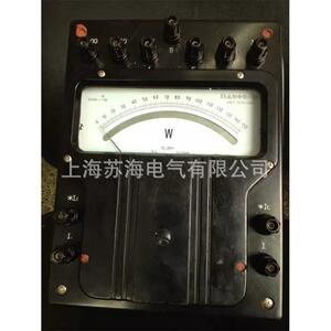 继武D33-W三相瓦特表600V/2A1.0级原上海第二表厂