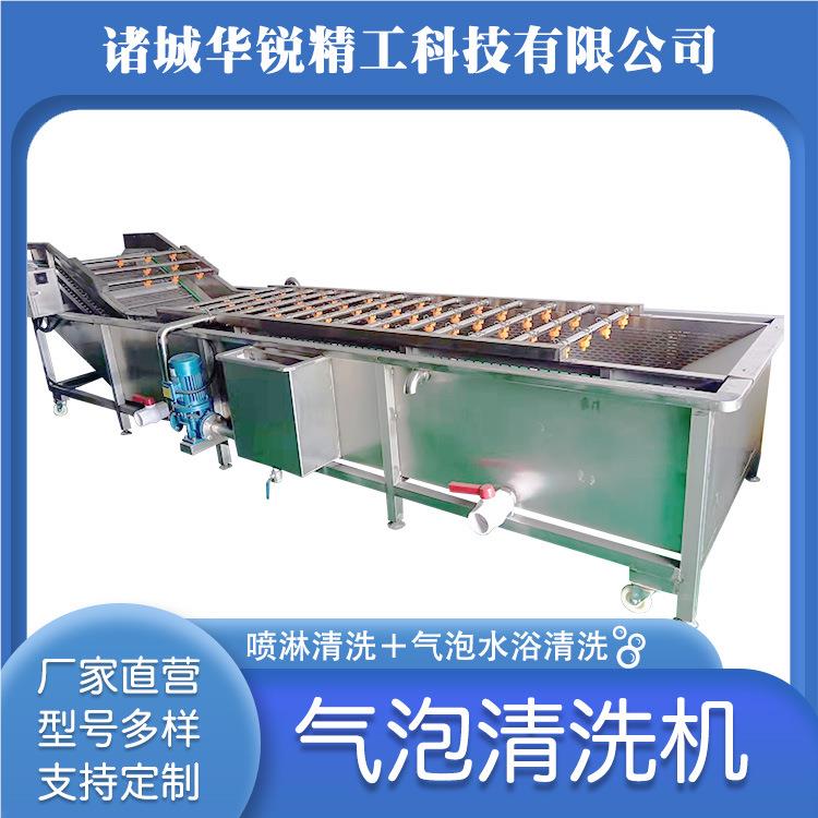 淋大型果蔬气泡机全自豆角秋动葵水浪喷清HR-100洗设备智洗能净菜