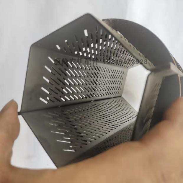 精品70型商用三相动力大型碾米机专用米筛不锈钢材质加厚龙骨耐磨