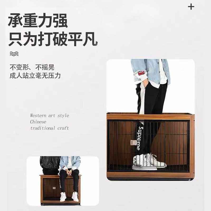 p9j【店铺热销】狗笼子木质宠物室内中型犬小型泰迪柴犬围栏家