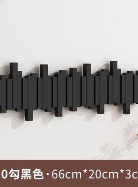 挂挂衣WEF钩入实架木挂衣钢琴键钩创意墙上壁户门口进门玄关衣帽