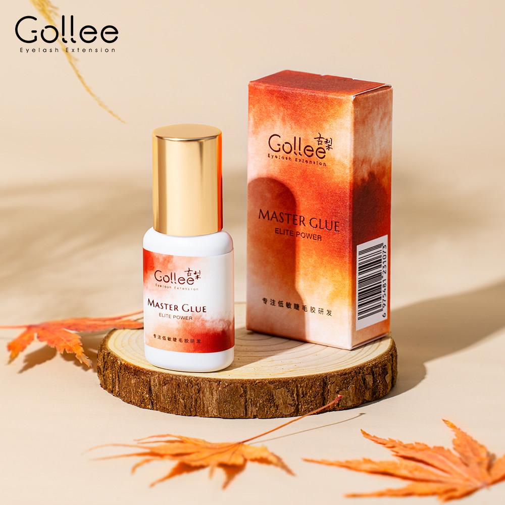 Gollee秋冬专用美睫胶水持久牢固0.5秒速干低敏防打滑美睫师胶水