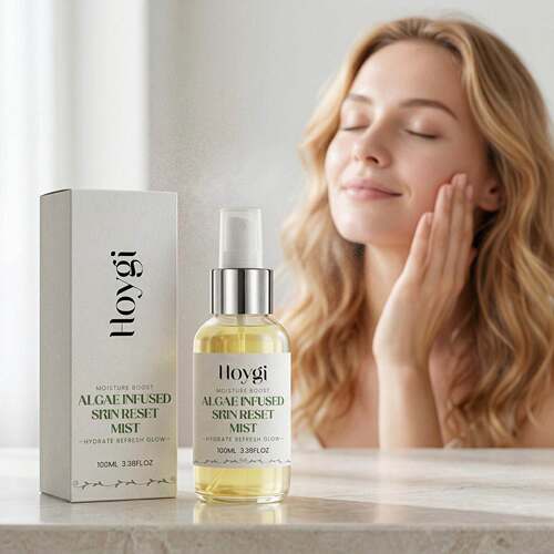 HOYGI Seaweed Rejuvenating Essence Spray Moisturizes and Nou