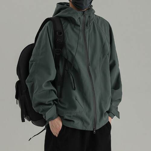 it neith BIAS潮牌覆古机能风冲锋衣外套男日系工装百搭休闲 夹克