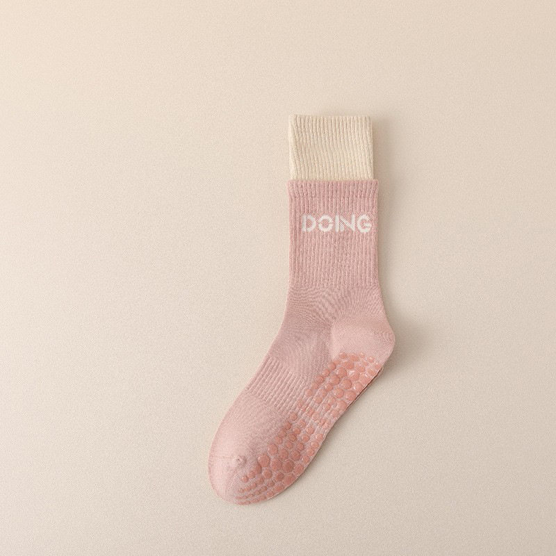 专业防滑瑜伽中筒袜春秋季拼色舞蹈健身普拉提运动地板袜,女士内衣/男士内衣/家居服,连裤袜/打底袜,淘宝优惠券,粉丝福利购,淘宝优惠卷