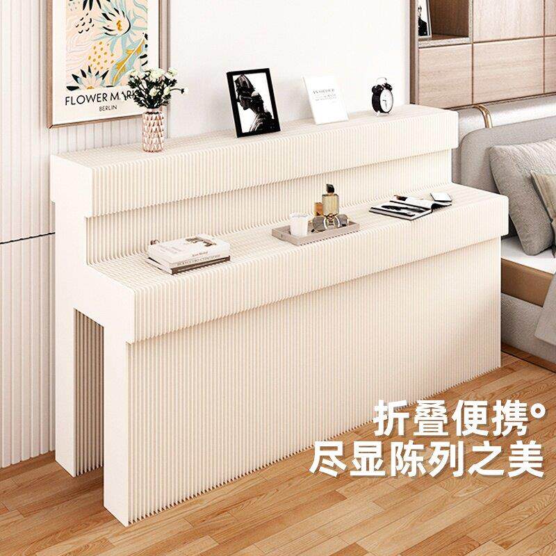 展台展示台长条阶梯展示架展会可携式折叠摆台多层落地中岛台展示