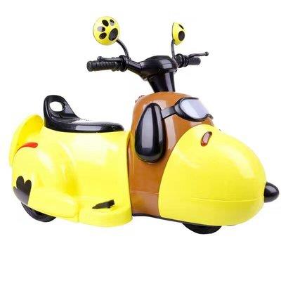 高档狗狗卡通宝婴儿童电摩托车1-3岁带护动栏手推小孩男女宝具童