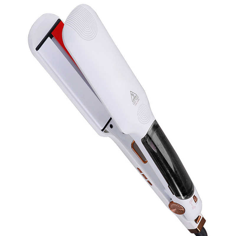 新品直卷俩用拉直板家用蓬松刘海直发夹板美发造型自动烫发器