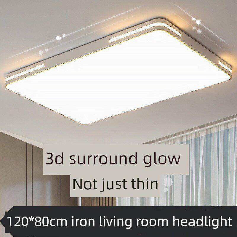 LED客厅灯吸顶大厅灯大客厅120x80酒店大堂书店商铺大灯加亮180W
