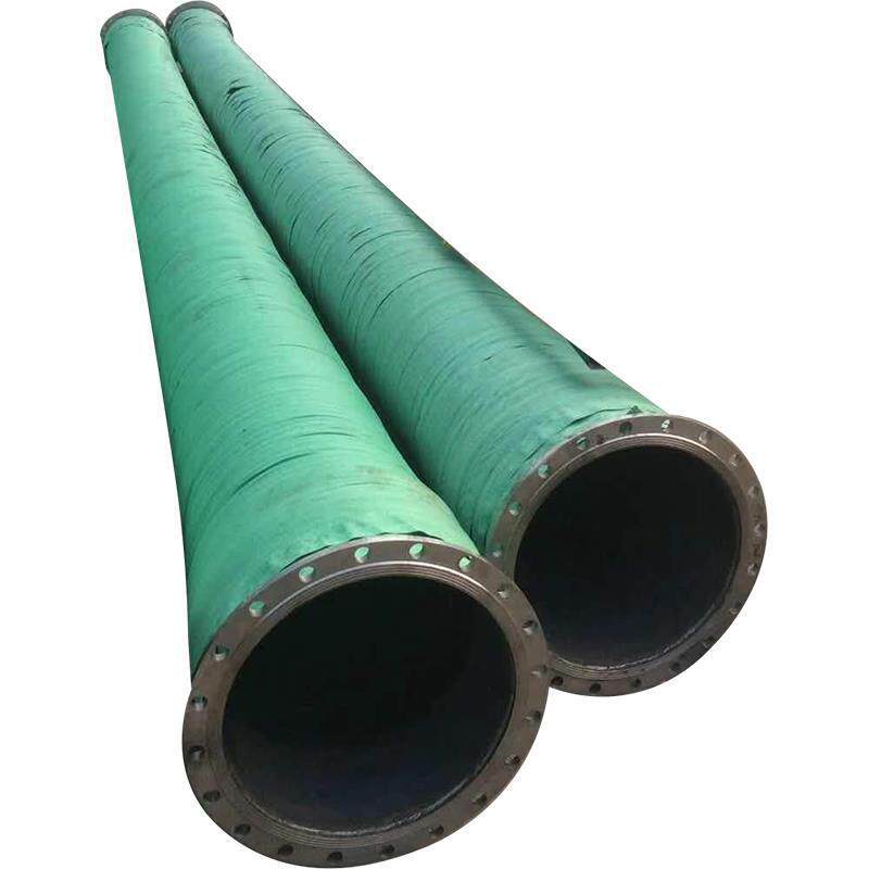钢丝骨架橡胶管 抽沙 挖泥船用高耐磨加厚大口径法兰橡胶钢丝管