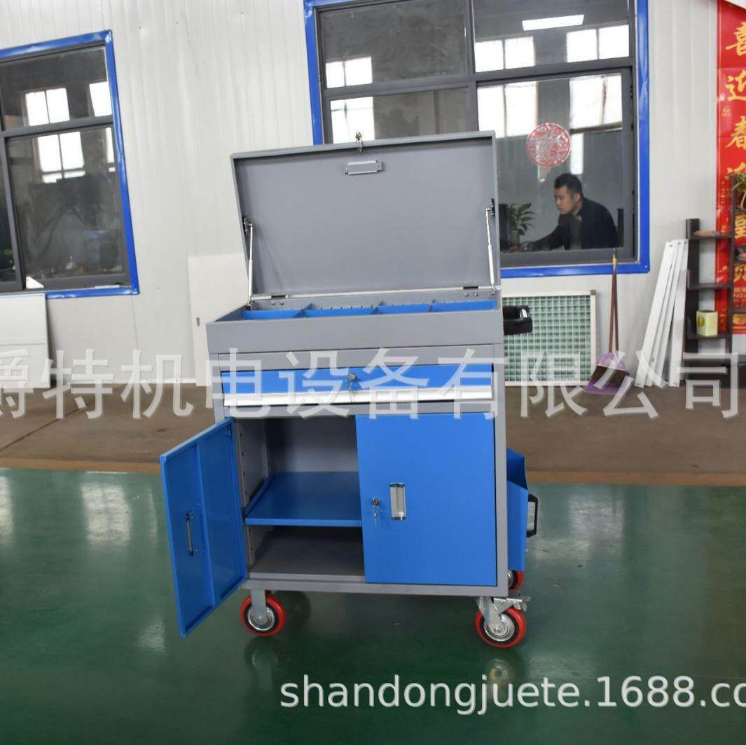 爵特抽屉式工具车钢制金属重型工具柜移动多功能推车维修汽修储柜