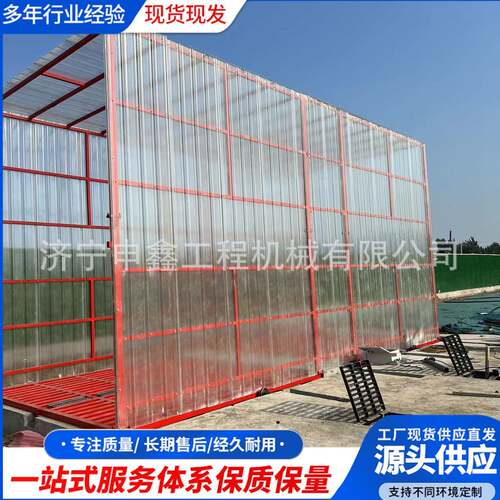 龙门式全自动工程车辆洗轮VNI机拌全洗车机自动站感应洗搅车台
