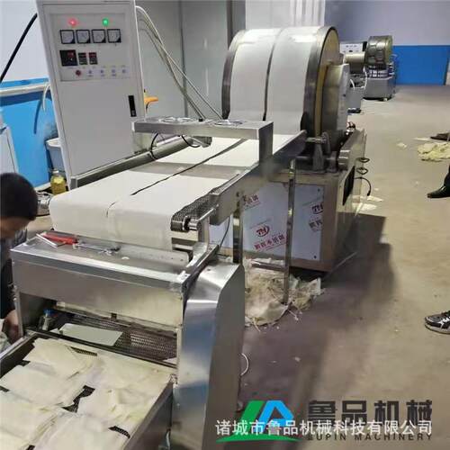全自动春卷皮机器节省人工成套设备做春卷的小吃商用耐用
