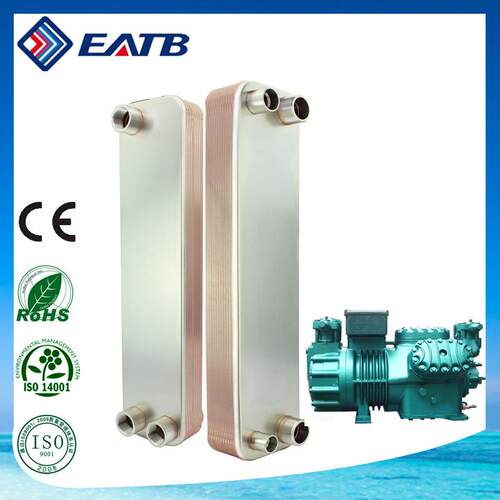 热工广东江门钎焊板式换热器型号EATB-55蒸发器冷凝器
