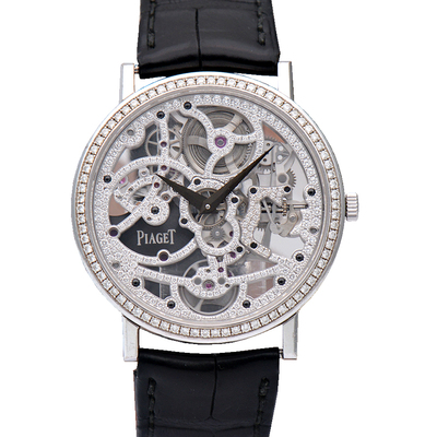 公价90万[9.8新]伯爵ALTIPANO系列全镂空自动机械男表G0A40125