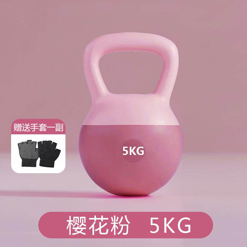 新款形软铃女士健身家用6壶公斤塑5甩体专业运动男士减肥瘦肚子10