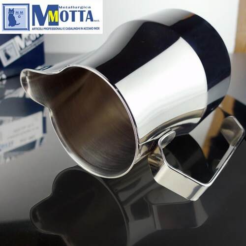 意大利进口motta 咖啡师专用拉花杯 拉花缸 尖嘴拉花杯 奶泡杯