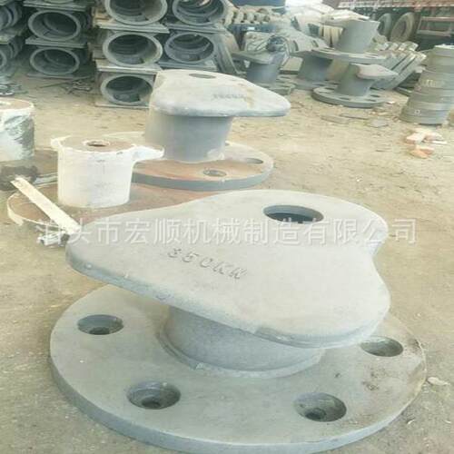 泊头宏顺生产销系售墩码头铸铁船轮柱船系缆桩铸钢栓150KN350船现