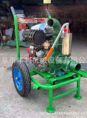寸3寸BTC4压井离心泵高扬程手推高压泵农浇地汽油自式用吸泵