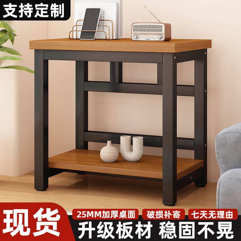 鱼缸架落地置物架出租房用简易小桌子工作台饮水机印表机置物架子