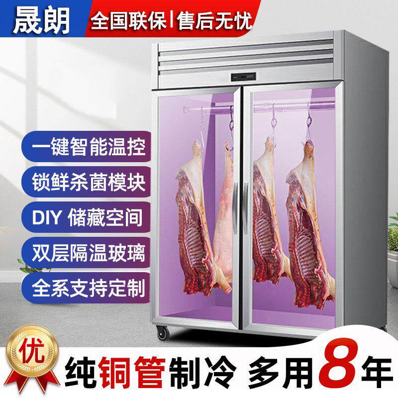 挂肉柜超大容量单门双门三门立式冷藏展示柜
