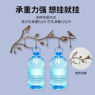 墙壁衣架卧室挂衣钩创意墙面挂衣架房间门后墙上入户挂钩衣帽钩