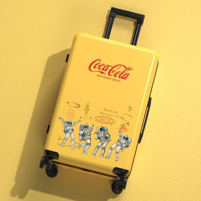 高档2021新款行李箱is网红24寸学生大拉n杆箱2男女结实用皮箱子0