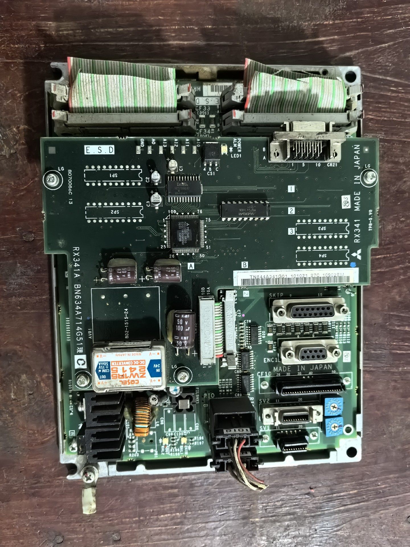 三菱系统iO版，FCU6-DX441，RX341A，二手拆机