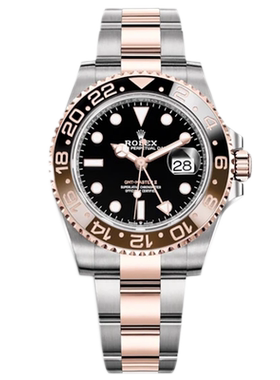 盒证沙士圈[9.8新]劳力士格林尼治型自动机械手表男表126711