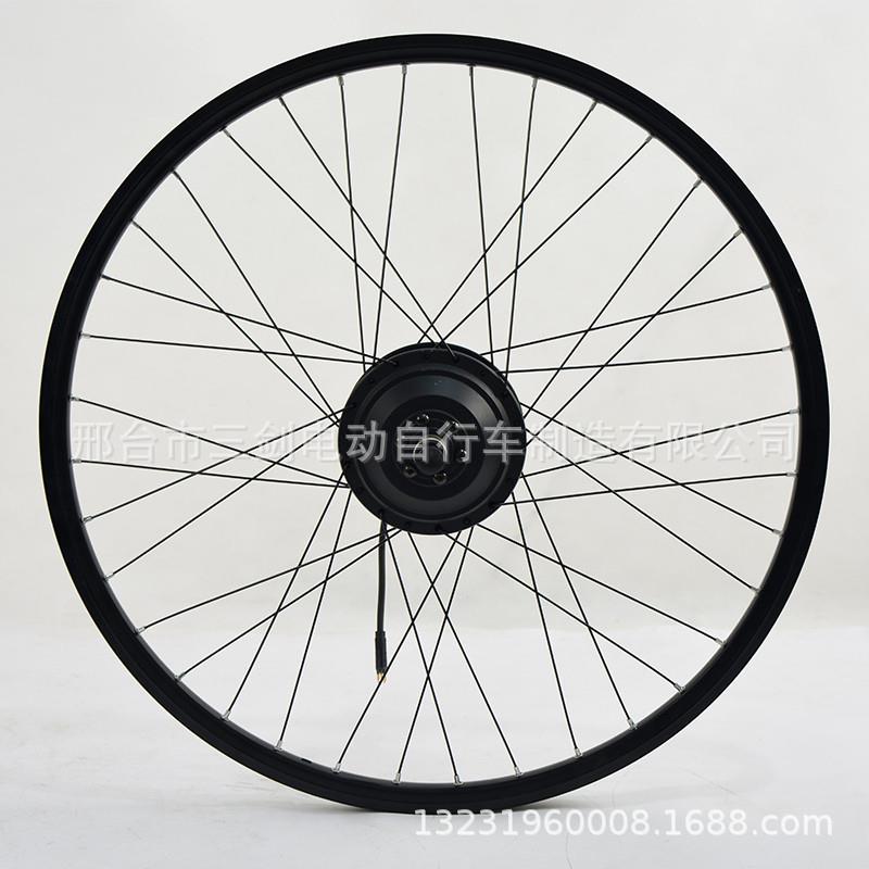 自行5车36自v2EWF0W山地锂电车行车电机轮组
