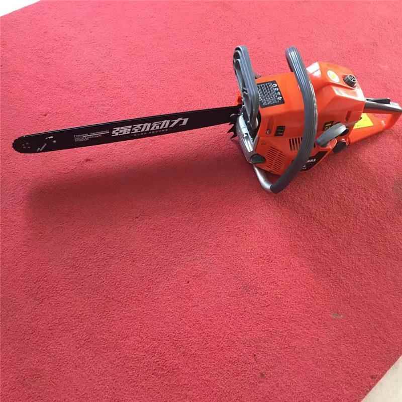 20寸单人手持汽油木伐锯用小型砍大柴KMX修枝锯树机家耐高温功率