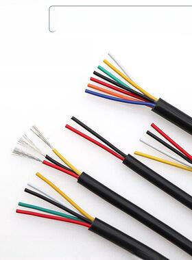 2464护套电源线数据电缆20/22/24/26Awg2/3/4芯镀锡线多股挤压铜