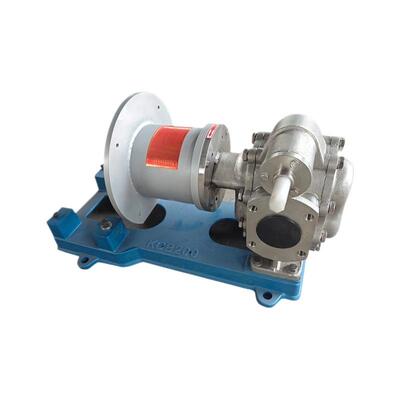 厂家供应齿轮抽油泵304工业用输送泵KCB83.3电动不锈钢磁力齿轮泵