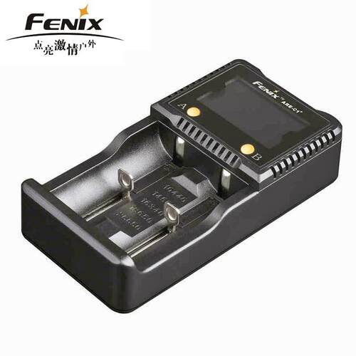 菲尼克斯Fenix ARE-C1+智能双槽充电器 18650/16340/26650/14500