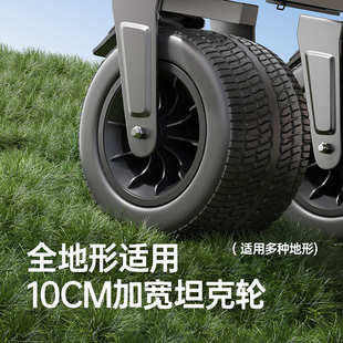 户外露营车儿童可躺可折叠大号野餐营地车旅行摆摊快递手拉小推车