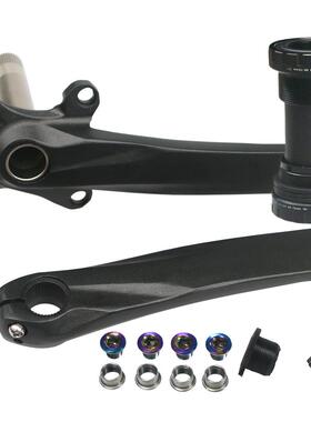 IXF曲柄山地车牙盘中空一体曲柄带中轴改装单盘32t34T3638齿