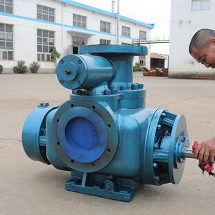 废油输送泵用W8.5ZK 112M1W82A双螺杆泵用于安徽省淮北发电厂