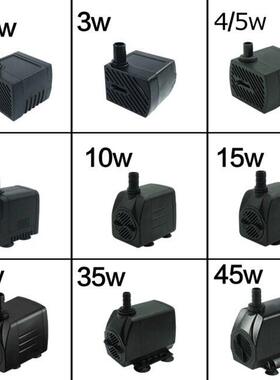 流水摆件小水泵电源循环USB假山喷泉盆景220V养鱼微水泵鱼缸