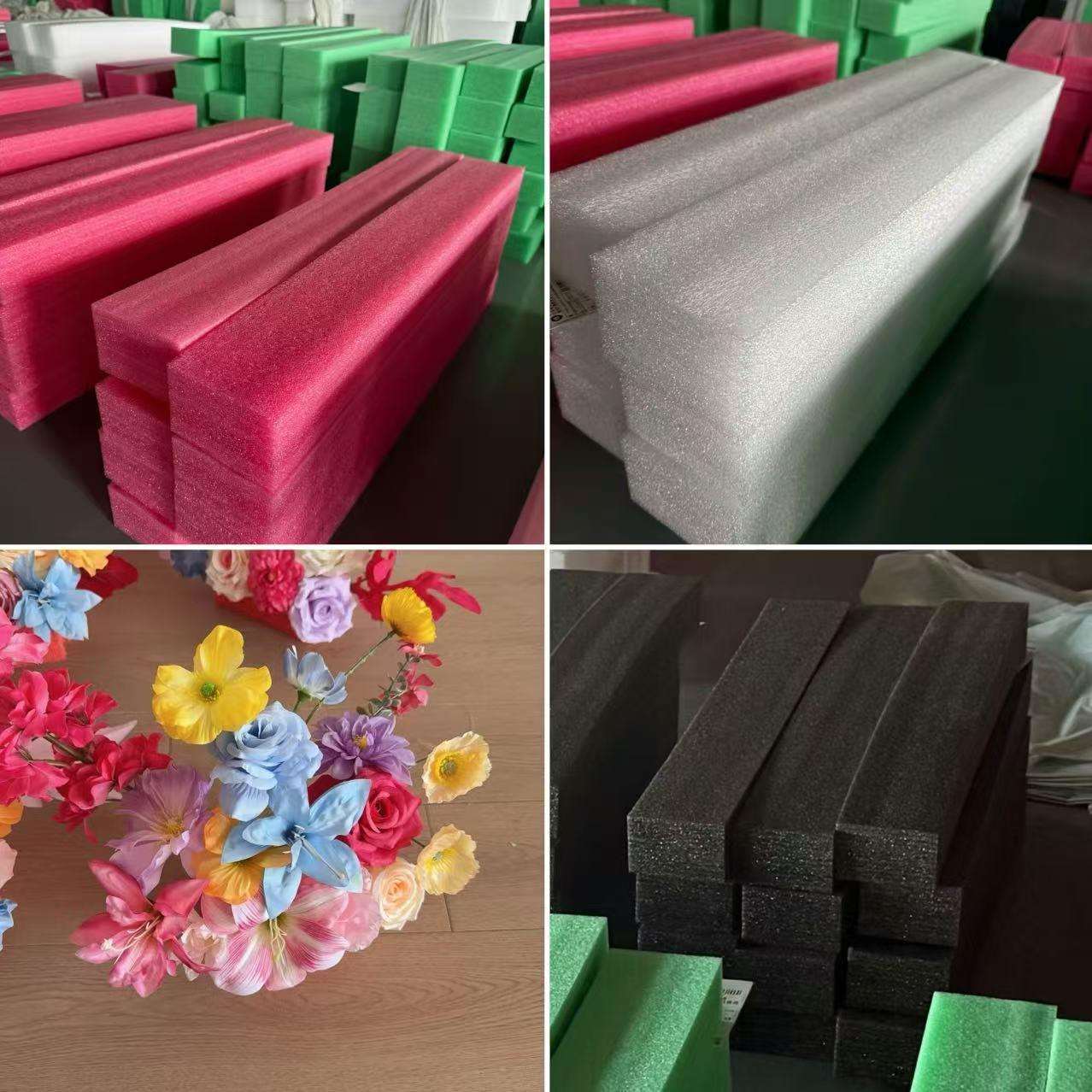 婚庆仿真花插花板珍珠棉泡沫板花艺花泥备婚布置装扮婚房结婚花墙